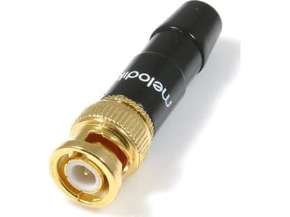 Melodika Melodika MDWBNC Gold-plated BNC plug for cable - 1 pc