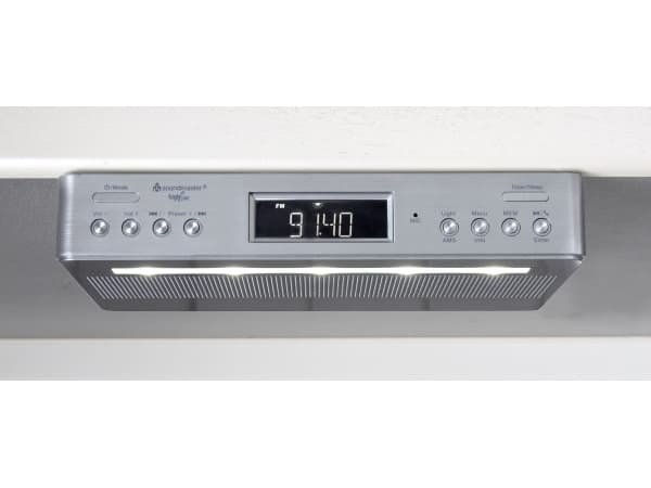 Soundmaster UR2045SI, Personal, Analog och digital, DAB+,FM, 10 W, Silver, 10 m
