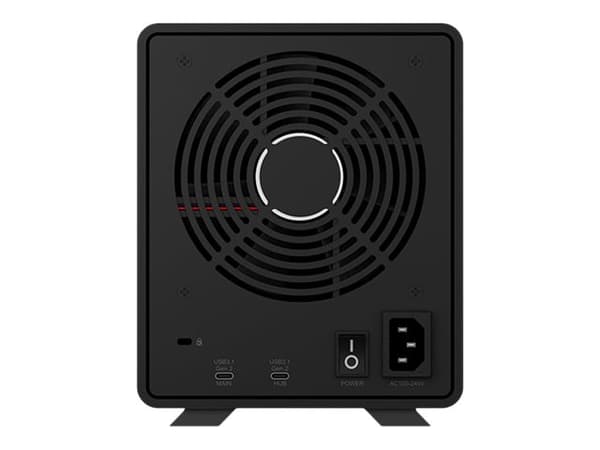 ICY BOX IB-3805-C31 - Kiintolevyteline - 5 paikkaa (SATA-600) - USB 3.1 Gen 2 (ekstern)