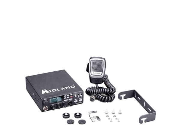 Midland Alan 48 Pro, MURS (Multi-Use Radio Service), 400 kanaler, 26.565 - 27.99125 MHz, LCD, 50 mm, 150 mm