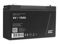 Miniatyrbilde 3 av 5: Green Cell - UPS-batteri - 1 x batteri - Sealed Lead Acid (SLA) - 10 Ah - svart