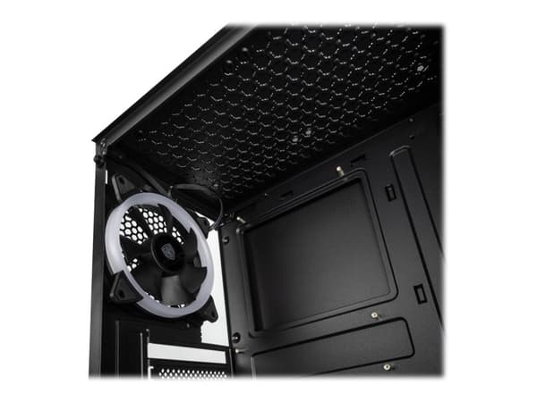 Kolink Inspire K7 ARGB - Tower - ATX - sidepanel med vindue (hærdet glas) - ingen strømforsyning (ATX) - sort - USB/Lyd