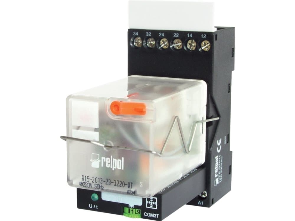Relpol Time switch PIR153-024DC-00T multifunctional 3P 10A 1 s - 10 days 24V AC/DC (855535)