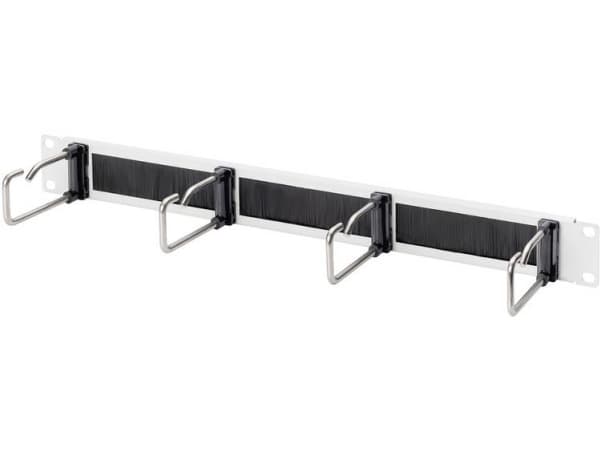 DIGITUS DN-97668 - Kabelstyringspanel - grå, RAL 7035 - 1U - 19"