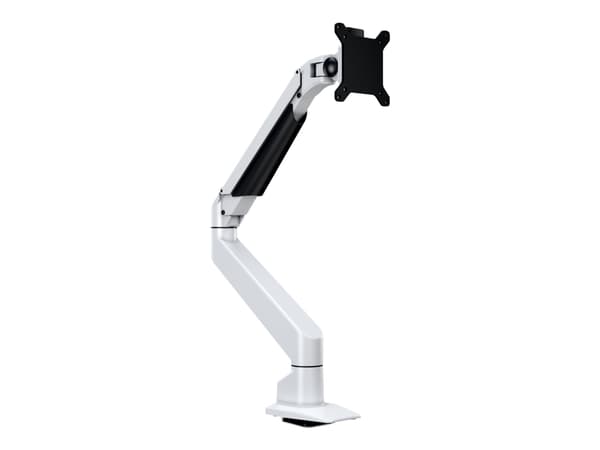 Multibrackets M VESA Gas Lift Arm Single - Asennussarja (kääntyvä varsi, pöytäkiinnike) - LCD-näytölle - alumiini - valkoinen - näytön koko: 15"-32"