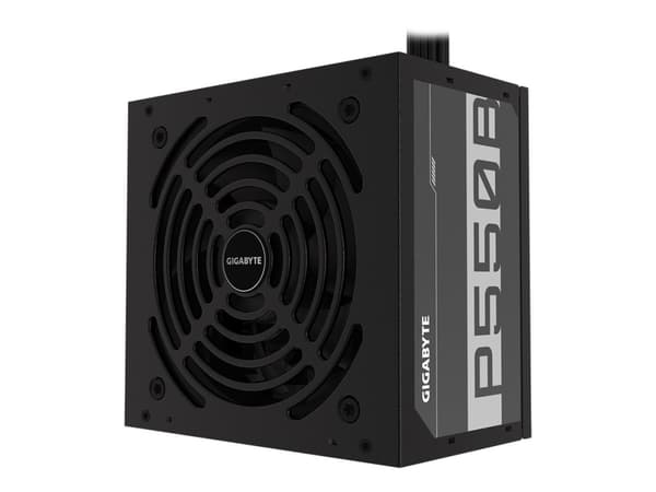 Gigabyte P550B - Strømforsyning (intern) - ATX12V 2.31 - 80 PLUS Bronze - AC 100-240 V - 550 watt - aktiv PFC