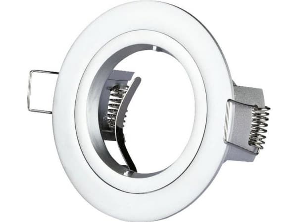 V-TAC VT-774, Sølv, Aluminium, IP20, CE, EMC, GU10, 84 mm