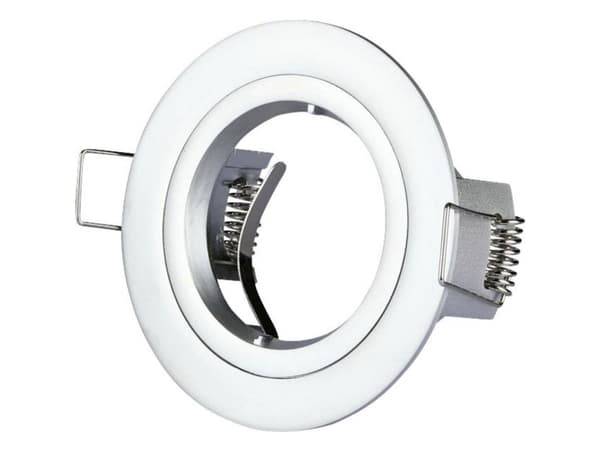 V-TAC VT-774, Sølv, Aluminium, IP20, CE, EMC, GU10, 84 mm