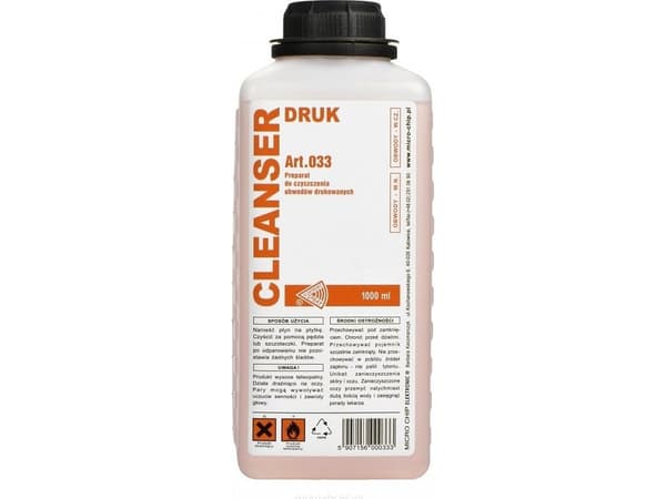 Mikrobrikke Rensevæske med trykt krets 1000 ml (CHE1491)