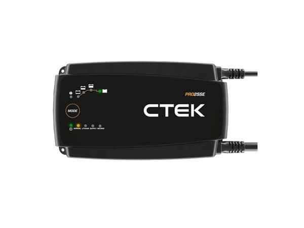 CTEK PRO25SE lader multi 12 V 25 A, 6 m kabler