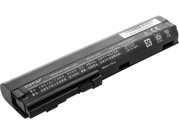Mitsu battery for HP 2560p, 2570p, 4400 mAh, 10.8 V (BC/HP-2560P)