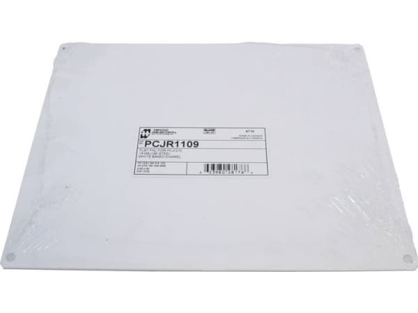 Hammond Electronics Montageplade Stål Hvid (L x B x H) 273 x 226 x 1.8 mm 1 stk