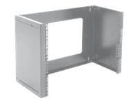 Digitus 19" 4U wall mounting patch-bracket, Seinään asennettava laitekehikko, 4U, 15 kg, 3 kg, Harmaa