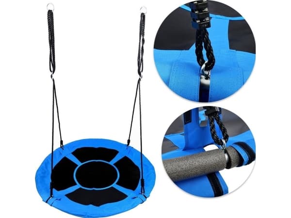 Funfit Garden haikaranpesäkeinu, 110 cm 150 kg, sininen