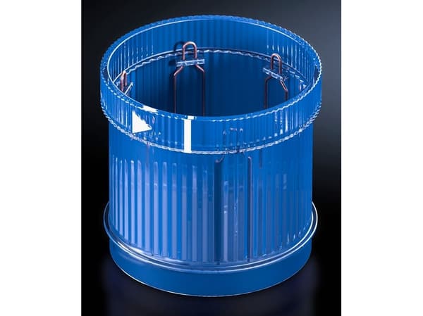 Rittal SG 2372.041, LED-systemlys, Blå, Polyamid, 360°, IP65, 24 V
