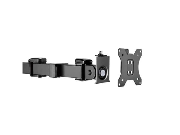 LogiLink BP0106, Festeklemme/gjennomføring, 12 kg, 43,2 cm (17"), 81,3 cm (32"), 100 x 100 mm, Sort