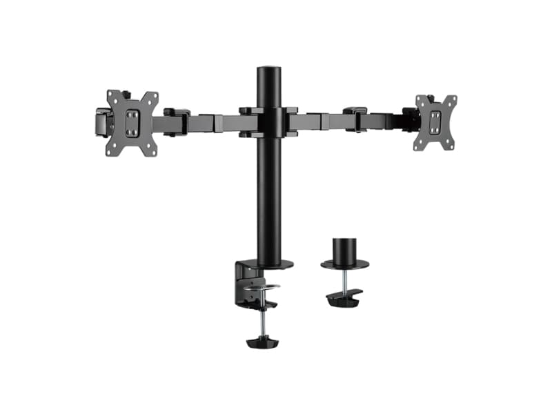 LogiLink BP0106, Klämma/Genomgående skruv, 12 kg, 43,2 cm (17"), 81,3 cm (32"), 100 x 100 mm, Svart