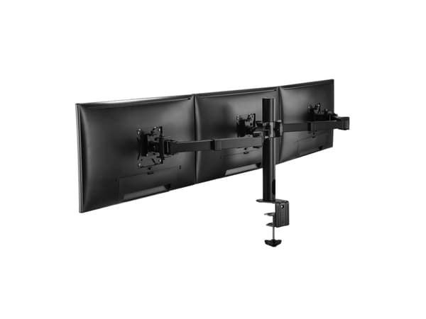 LogiLink BP0107, Klämma/Genomgående skruv, 21 kg, 43,2 cm (17"), 81,3 cm (32"), 100 x 100 mm, Svart