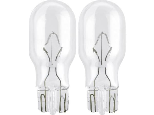 Philips Vision 12067B2 Tradisjonelle kupé- og signallyspærer, 16 W, 12 V, W16W, 2 stykker
