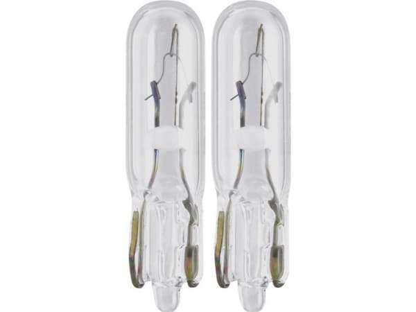 Philips Vision 12516B2 Traditionella interiör- och signallampor, 1,2 W, 12 V, W1.2W, 2 styck