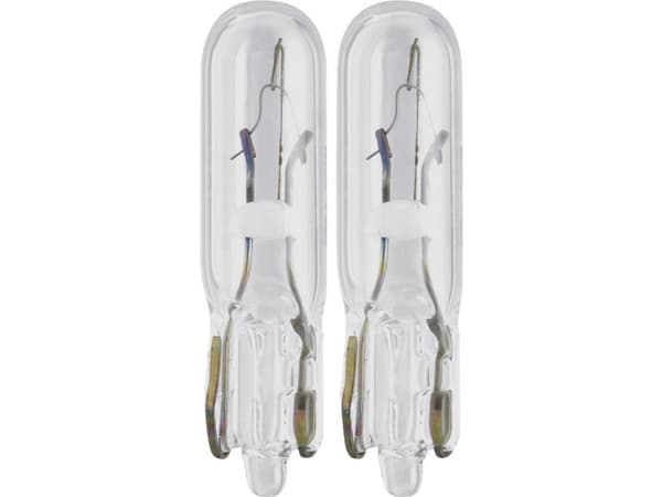 Philips Vision 12516B2 Traditionella interiör- och signallampor, 1,2 W, 12 V, W1.2W, 2 styck