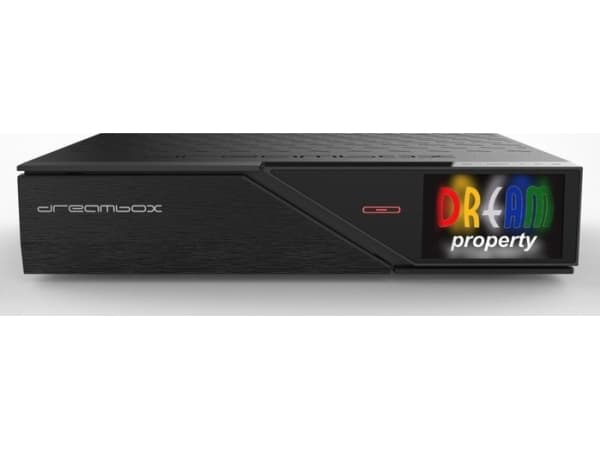 DM900 RC20 UHD 4K (svart, Dual DVB-S2X, Multistream)