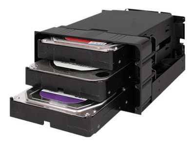 ICY DOCK flexiDOCK MB830SP-B - Tallennuskotelo - 3,5" - musta