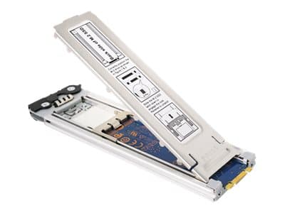 ICY Dock ToughArmor MB840M2P-B - Diskkontroller - M.2 - 1 Kanal - M.2 NVMe Card - PCIe 3.0 x4 - svart, sølv