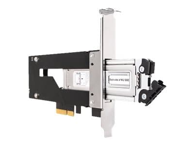 ICY Dock ToughArmor MB840M2P-B - Diskkontroller - M.2 - 1 Kanal - M.2 NVMe Card - PCIe 3.0 x4 - svart, sølv