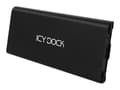 Pikkukuva 1 / 5: Icy Dock MB861U31-1M2B, SSD-kotelo, M.2, M.2, 10 Gbit/s, USB-liitettävyys, Musta