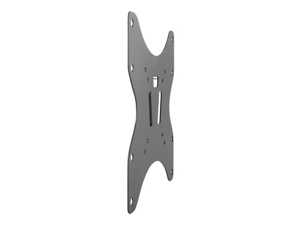 DELTACO ARM-1050 - Brakett - fast - for LCD-skjerm - stål - matt svart - skjermstørrelse: 23"-43" - veggmonterbar