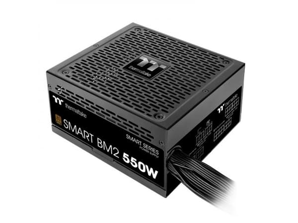Thermaltake Smart BM2, 550 W, 100 - 240 V, 47 - 63 Hz, 10 A, Aktiv, 110 W Sort