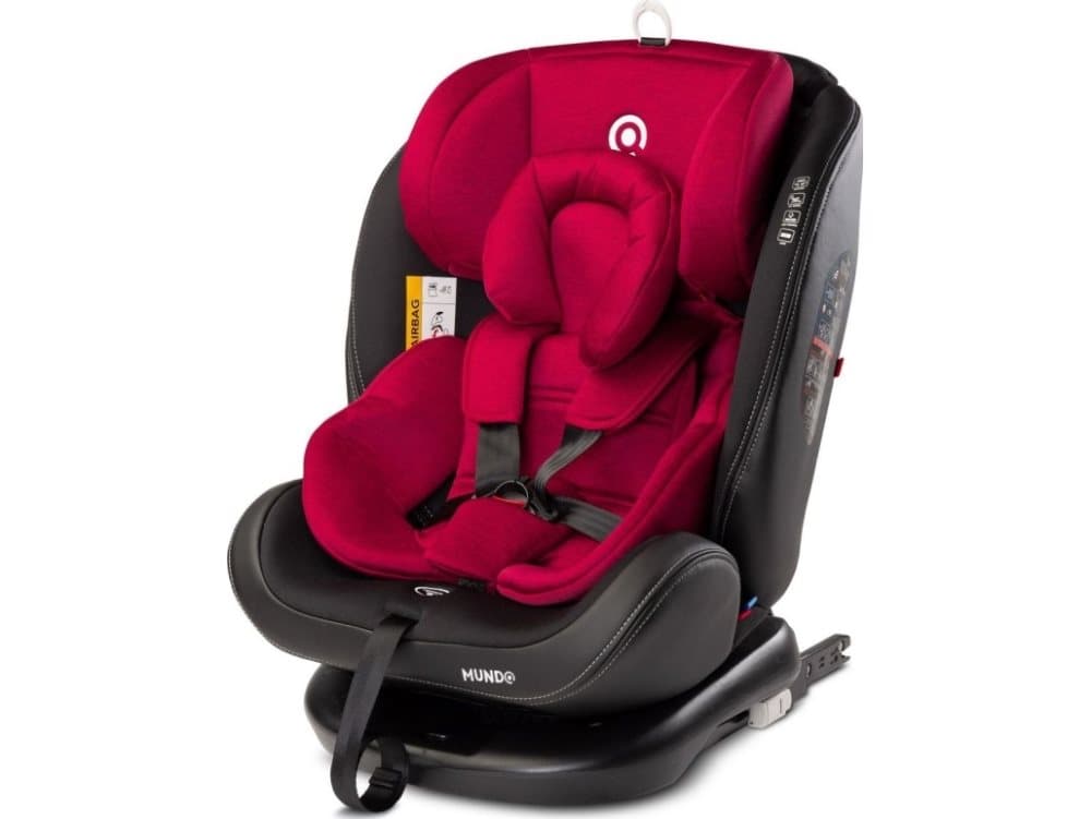 Caretero CARETERO car seat MUNDO ISOFIX 0-36KG RED