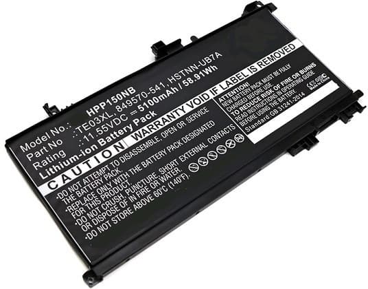 CoreParts - Batteri til bærbar PC - litiumion - 5100 mAh - 58.9 Wh - svart