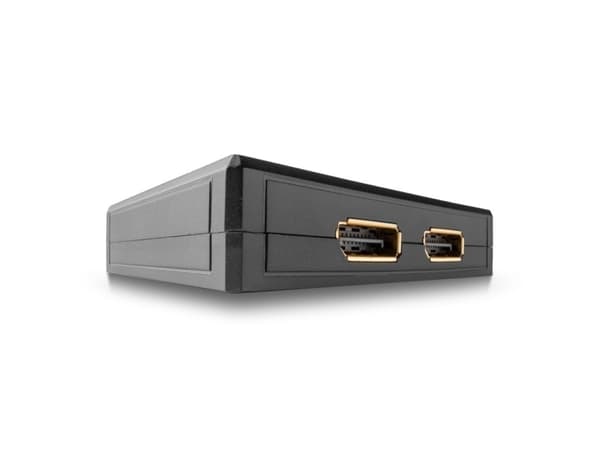 Lindy 38414, DisplayPort, Plast, Sort, 60 Hz, 3840 x 2160, 21,6 Gbit/s