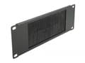 Miniatyrbilde 5 av 5: Delock Cable Management Brush Strip - Styringspanel for rackkabler med børste - svart - 2U - 10"