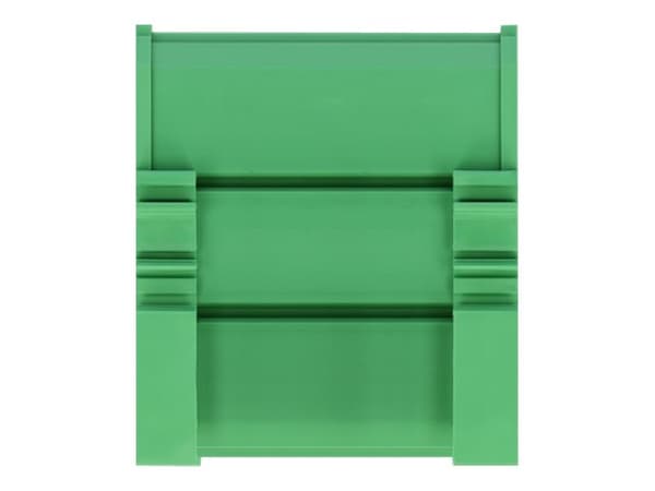 Delock - Board holder - DIN-skinnemonterbar - grønn - 10 cm