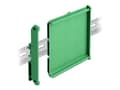 Miniatyrbilde 1 av 5: Delock - Board holder - DIN-skinnemonterbar - grønn - 10 cm