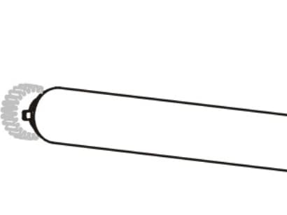 Zebra 105934-059, Suoralämpö, GK420d, 2 kpl