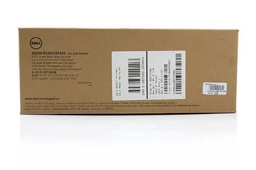 DELL 593-11167, 8500 sivua, Musta, 1 kpl