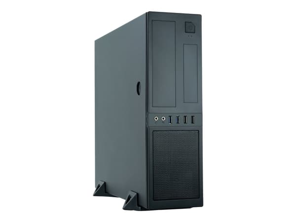 Chieftec CS-12B-300, Mini Tower, PC, Musta, Mini-ITX, SGCC, Koti /Toimisto