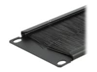 DeLOCK 66482, Harjapaneeli, Musta, Metalli, Nailon, 2U, 48,3 cm (19"), 88,5 mm