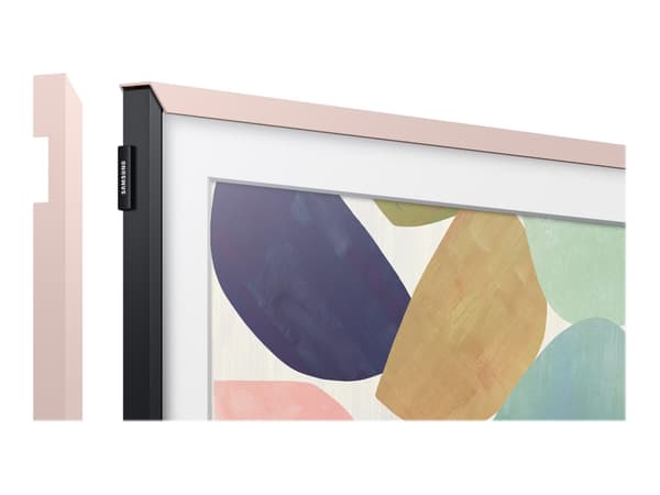 Samsung VG-SCFT32NP - Dekorativ ram för TV - 32" - naturligt rosa - för Samsung QE32LS03TAK, QE32LS03TBK, QN32LS03TAF, QN32LS03TBF