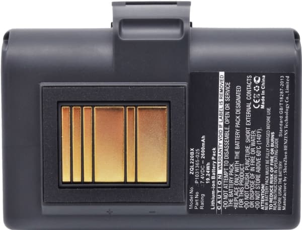 CoreParts - Batteri för skrivare (likvärdigt med: Zebra P1031365-025, Zebra QLN220, Zebra QLN320, Zebra ZQ500, Zebra ZQ510, Zebra ZQ520) - litiumjon