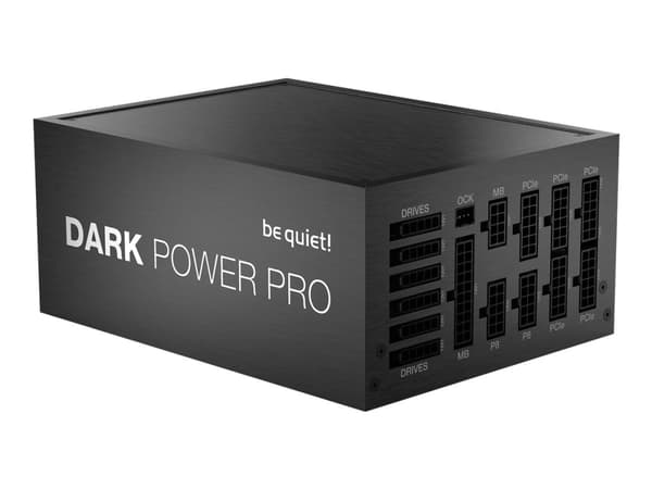 be quiet! Dark Power PRO 12 1200W - Strømforsyning (intern) - ATX12V 2.51/ EPS12V 2.92 - 80 PLUS Titanium - AC 100-240 V - 1200 watt - aktiv PFC - Eu
