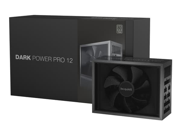 be quiet! Dark Power PRO 12 1200W - Strømforsyning (intern) - ATX12V 2.51/ EPS12V 2.92 - 80 PLUS Titanium - AC 100-240 V - 1200 watt - aktiv PFC - Eu