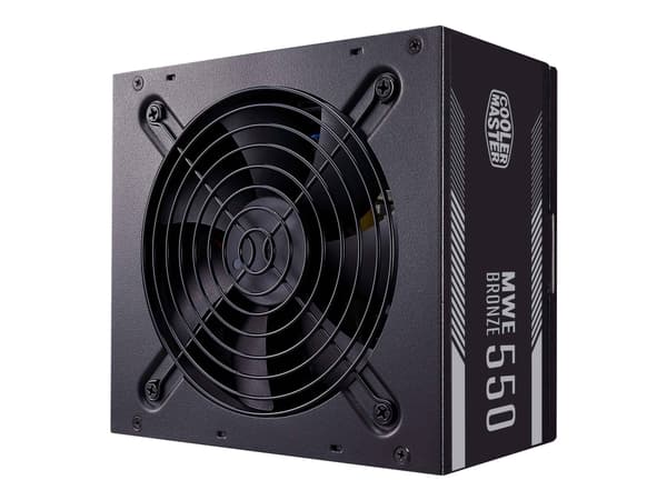 Cooler Master MWE Bronze V2 550 - Strømforsyning (intern) - ATX12V 2.52/ EPS12V - 80 PLUS Bronze - AC 200-240 V - 550 watt - aktiv PFC - Europa