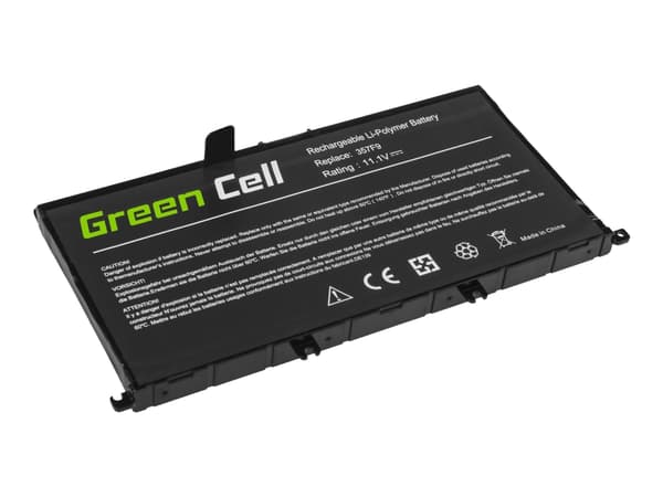 Green Cell - Batteri til bærbar PC (tilsvarer: Dell 357F9) - litiumpolymer - 4200 mAh - svart - for Dell Inspiron 15, 15 5576, 15 5577, 15 7557, 7559