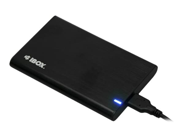 iBOX HD-05 - Förvaringslåda - 2.5" - SATA 6Gb/s - USB 3.1 (Gen 1) - svart