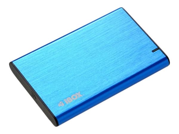 iBOX HD-05 - Drevkabinett - 2.5" - SATA 6Gb/s - USB 3.1 (Gen 1) - blå